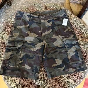 Nwt Mens Csg Jungle Camo Cargo Shorts 